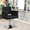 Costway Salon Chair for Hair Stylist Adjustable Swivel Hydraulic Barber Styling Chair - 2 of 4