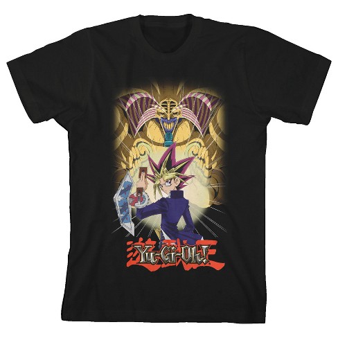 Yu-Gi-Oh Yami Yugi And Exodia Crew Neck Short Sleeve Boys' Black T-shirt - image 1 of 3