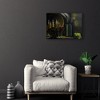 Northlight Valentine's Day 11.75" x 15.75" Prelit LED Flickering Candles and Wine Canvas Wall Art - 4 of 4