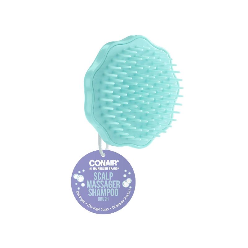 Conair Scalp Detangle &#38; Distribute Hair Brush - Teal, 3 of 9