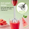 Bonsenkitchen Immersion Hand Blender, 2-Speed Portable Stick Mixer with Stainless Steel Blades for Soup, Smoothies, Puree, Baby Food - 2 of 4