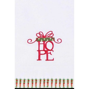 C&F Home Hope Beaded Guest Towel - 1 of 2