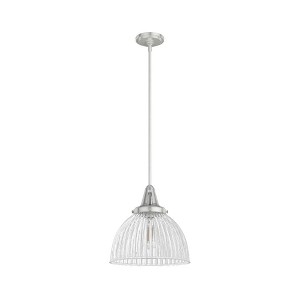 Hunter Fans Cypress Grove 1 - Light Pendant in  Brushed Nickel - 1 of 4