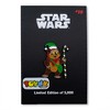 SalesOne LLC Star Wars Holiday Ewok Wicket Limited Edition Enamel Pin | Toynk Exclusive - image 2 of 4