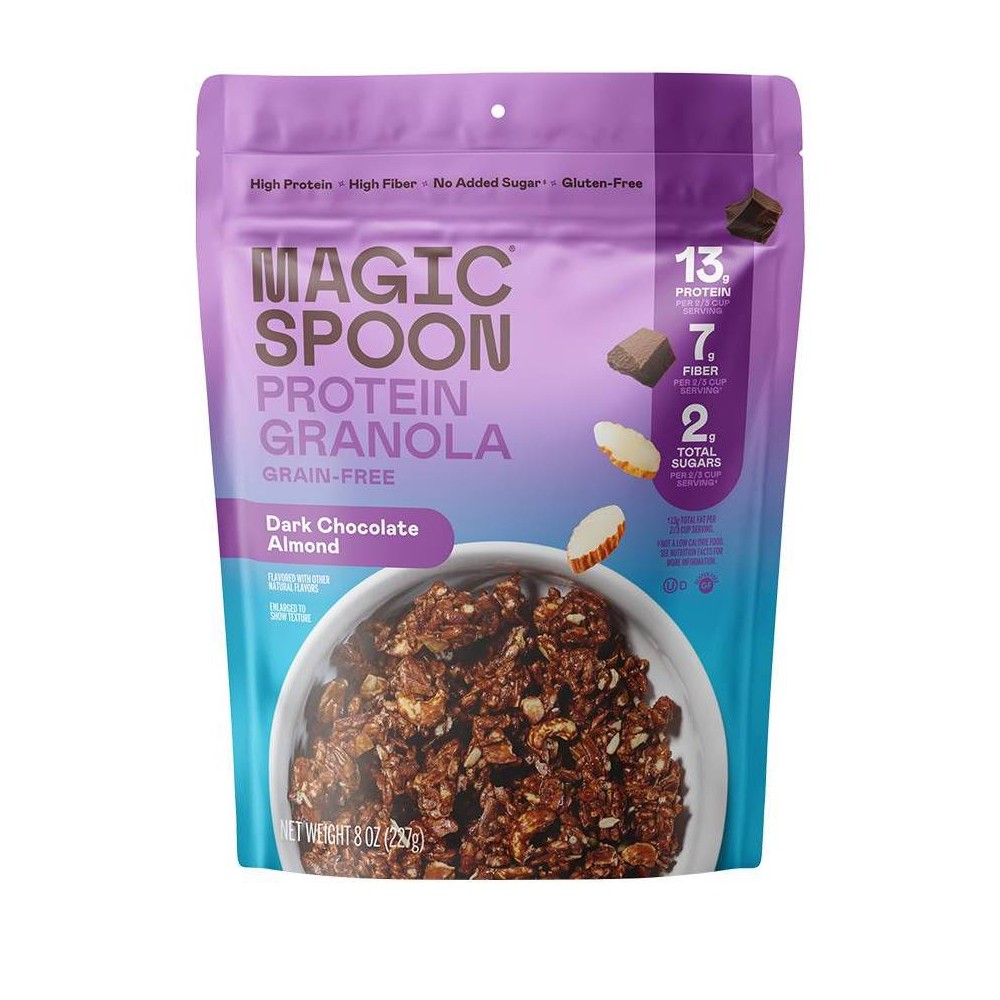 MAGIC SPOON Dark Chocolate Almond Protein Granola - 8oz
