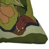 Deny Designs Cortney Herron Bloom Green Square Indoor Throw Pillow - 3 of 4