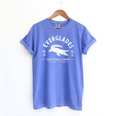 Simply Sage Market Women's Vintage Everglades National Park Short Sleeve Garment Dyed Tee