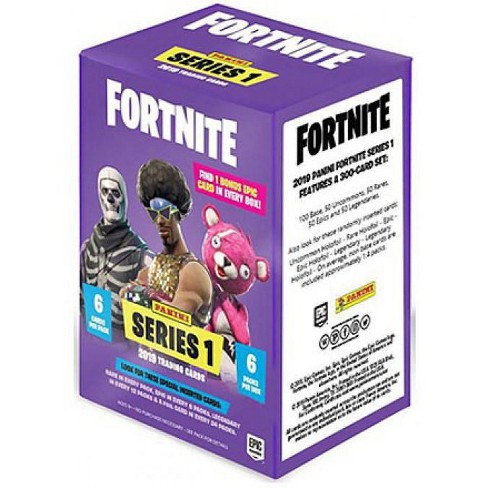 Fortnite Panini Series 1 Trading Card Blaster Box 6 Packs Target