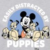 Women's - Disney Classics - Easily Distracted By Puppies Fitted Graphic T-Shirt - 2 of 3