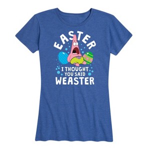 Women's - SpongeBob Squarepants - Easter Weaster Short Sleeve Graphic T-Shirt - 1 of 4