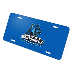 California State University San Marcos Primary Logo Novelty Metal Vanity Tag License Plate - 1 of 4