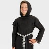 Kids' Reaper Halloween Costume Robe - Hyde and EEK! Boutique™ Black - 3 of 3