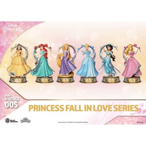 Disney Princess Fall In Love Series Set (6 PCS) (Mini Diorama Stage) - 1 of 4