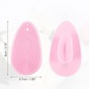 Unique Bargains Soft Plastic Silicone Cleansing Brush Set 3 Pcs - 2 of 4