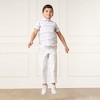 Hope & Henry Boys' Linen Short Sleeve Button Down Shirt, Kids - 3 of 4