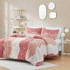 Intelligent Design 3pc Full/queen Extra Long Rachel Ombre Shaggy Comforter  Bedding Set Blush : Target