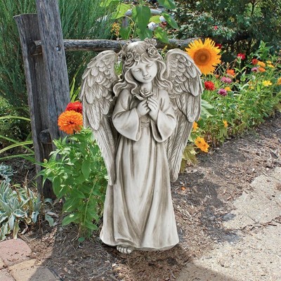 Design Toscano Divine Messenger Memorial Garden Angel Statue : Target