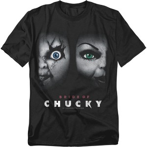 Men's Chucky Bride Of Chucky Vintage Poster T-Shirt - 1 of 4