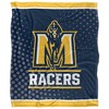 Murray State University Logo Dots Silky Touch Blanket White 50x60 - 2 of 4