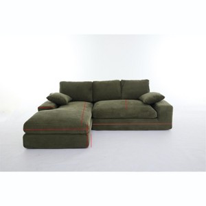 VYNXARIA Modular Sectional Living Room Sofa Set, Modern Minimalist Style Couch, Upholstered Sleeper Sofa for Living Room, Bedroom，L-Shape - 1 of 4