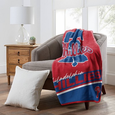 MLB Philadelphia Phillies 46&#34;x60&#34; Spirited Silk Touch Throw Blanket_1