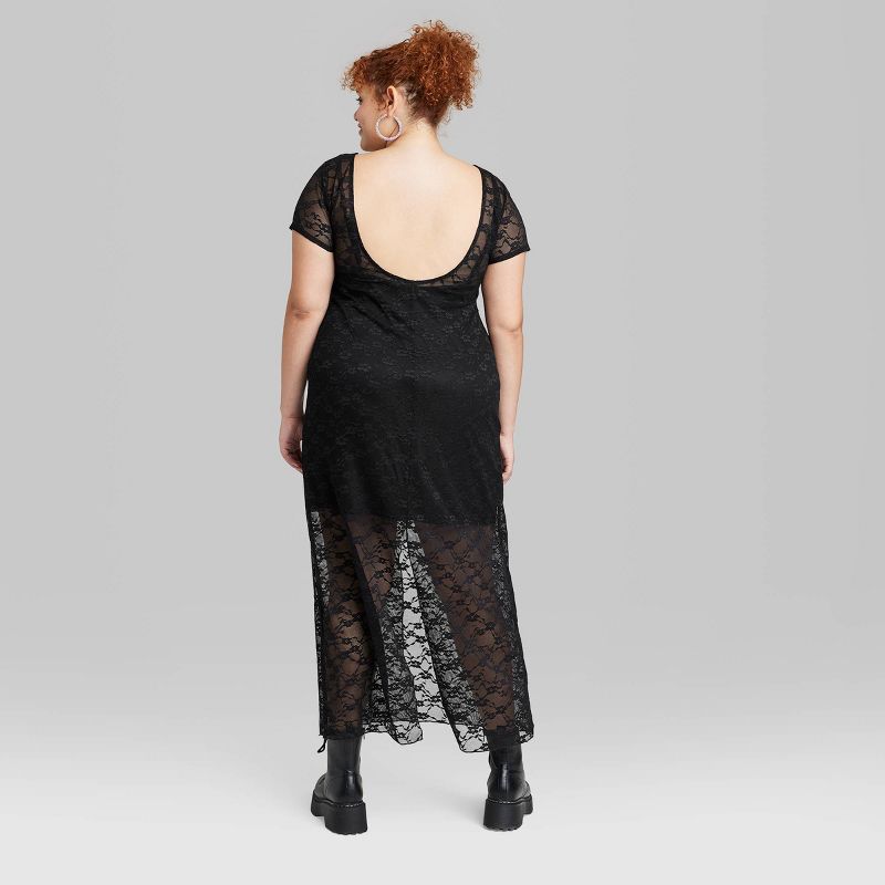 Women's Short Sleeve Maxi Dress - Wild Fable™, 4 of 8