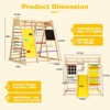 Kinder King Toddler Climbing Toy Indoor, Wood Kids Climber Slide Playset, Outdoor Jungle Gym - 2 of 4