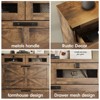 Narrow Freestanding Shoe Rack for Entrance, Shoe Cabinet with Flip Drawers - 3 of 4