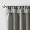PAGED Faux Silk Blackout Curtains for Bedroom,Window Curtain Panel with Twisted Tab Top,Lined,Curtains for Living Room,Machine Washable - 3 of 4
