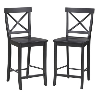 Set of 2 24" Albury Counter Height Barstools - Buylateral