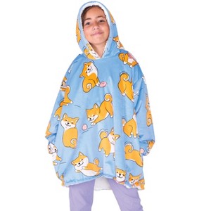 Kids Bare Homey B-Cozy Fleece Wearable Blanket - 1 of 4