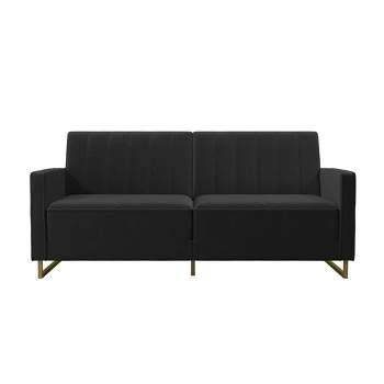 Skylar Coil Futon Modern Sofa Bed and Couch - Novogratz