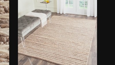 Handwoven Natural Jute 10' x 14' Reversible Area Rug