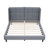 CAVINAS Full Bed Frame with Rabbit-Shaped Headboard, Drawers and Bed-End Storage Pocket,Twin Bed Frames For Kids，Easy Assembly - 3 of 4