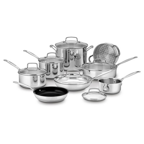 Cuisinart Chef's Classic 14pc Stainless Steel Cookware Set - 77