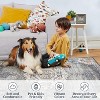 Acekool 2x6 Washable Runner Rug - Non-Slip Entryway Carpet, Low-Pile Grey Indoor Mat for Hallway, Kitchen, Laundry Room - 3 of 3