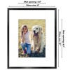 Americanflat Aluminum Picture Frame with Mat - 2 of 4