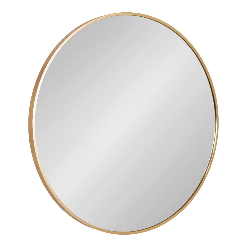 Kate and Laurel Zayda Metal Round Mirror, 5 of 9