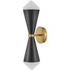 Lark Betty 2 - Light Sconce in  Black/Lacquered Brass - 4 of 4