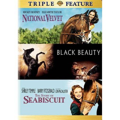 National Velvet / Story Of Seabiscuit / Black Beauty (DVD)(2006)