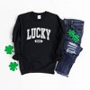 Simply Sage Market Women's Graphic Sweatshirt Lucky Mama Distressed - 3 of 4
