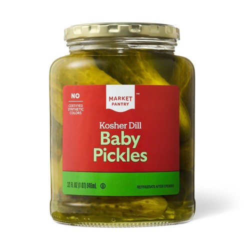 Kosher Dill Baby Pickles - 32oz - Market Pantry™ : Target