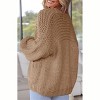Clearlove Women's Cardigan Soft Pocketed Long Sleeves Casual Knitted Open Front Cardigans Lightweight Sweaters - 3 of 4