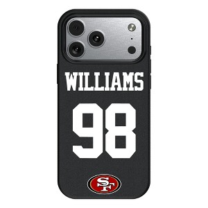 NFL San Francisco 49ers Players Game Tactic MagSafe Compatible Cell Phone Case for Apple iPhone 17 Series - 1 of 4