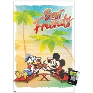 Trends International Disney Mickey Mouse & Donald - Best Friends Unframed Wall Poster Prints - 1 of 4