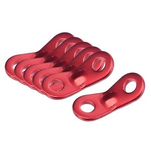 Unique Bargains Aluminum Rope Tensioner Tent Cord Adjuster for Camping Hiking Travel - 1 of 4