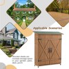 Outdoor Storage Shed with Lockable Door, Wooden Tool Storage Shed - 4 of 4