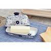 Blue Rose Polish Pottery M074 Manufaktura Butter DIsh - 3 of 3