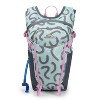 High Sierra Hydrahike 2.0 8L Youth Hydration Water Backpack with Insulated Reservoir Pocket for Hiking, Running, Climbing, or Cycling, Curious Teal - 2 of 4