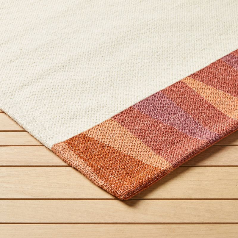Tapestry Pattern Border Solid Rug Cream - Opalhouse™ designed with Jungalow™, 3 of 5